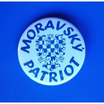 Placka MORAVSKÝ PATRIOT (37 mm)