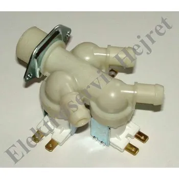 Napouštěcí elektroventil 3cestný rovný vývod 15mm 230V