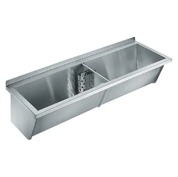 Dvojité nerez prací koryto Franke KWC BS315 (univerzální 142 x 50 )