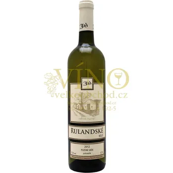 Vinařství Šlichta Rulandské Bílé pozdní sběr 2012 polosuché Šlichta vinařství 0.75 L