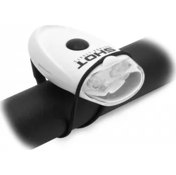 Cyklosvítilna AUTHOR A-Shot W Barva: bílá, Výběr: baterie Přední světo