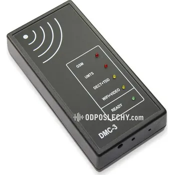 Bezpečnostní detektor DMC 3 – detektor komunikace v pásmech GSM, Wifi, Bluetooth, UMTS (3G), DECT