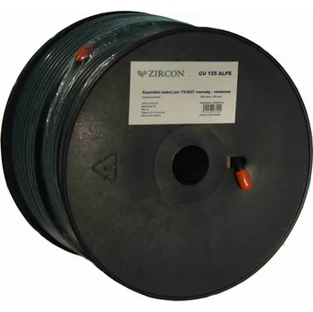 Zircon CCS 125 ALPE černý 100 m