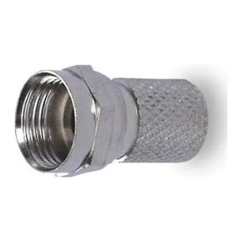 Anténní redukce Konektor F vidlice satelitní šroubovací 6,5 mm Emos