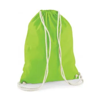 Sportovní vak Plátěná taška - batoh COTTON GYMSAC W110 (bavlněný batůžek, vak na záda)