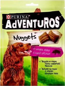 Pamlsek pro psa Purina Adventuros Nuggets s kančí příchutí