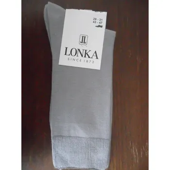 Pánské ponožky Lonka pánské ponožky Hyben světlešedé 43-47(29-31)