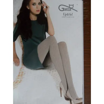 Dámské punčochy Up&Go 03-punčochové kalhoty Gatta antracite 3-M (vzorované bavlněné punčochové kalhoty)