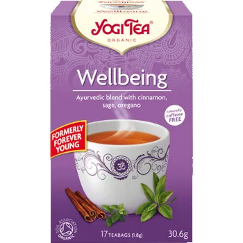 Čaj Yogitea BIO Čaj Wellbeing Navždy mladí 17x1,8g