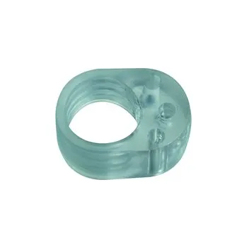 Dveřní kování Doraz dveřní na kliku 30x23mm, šíře 13mm, pr. 16mm