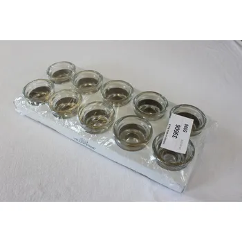 Svícen Svícen skleněný (prům. 4.5cm) / 1ks