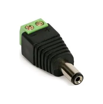 Příslušenství pro kamerový systém CP PLUS Konektor UTP/DC napájecí samec 5,5/2,1mm