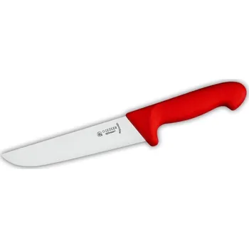 Kuchyňský nůž Giesser Messer GM-400524R řeznický nůž červený 24 cm