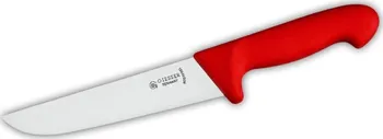 Kuchyňský nůž Giesser Messer GM-400524R řeznický nůž červený 24 cm