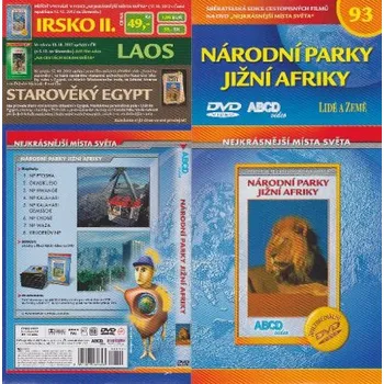 DVD film Národní parky Jižní Afriky DVD cestopis