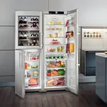 americká lednice s vinotékou Liebherr SBSes 7165 Premium