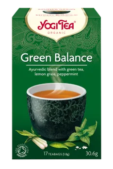 Čaj Yogitea BIO Zelený čaj Green Balance 17x1,8g 