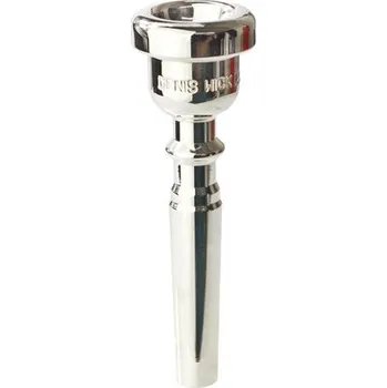 Příslušenství pro dechový nástroj Denis Wick DW5182A - 7C, postříbřený nátrubek (náustek) pro trubku - v UK vyrobený nátrubek (náustek) s kvalitním stříbrem