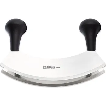 Kuchyňský nůž Giesser Messer GM-828722 kolébkový nůž dvojité ostří 22 cm