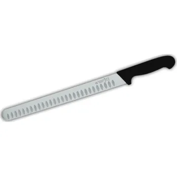 Kuchyňský nůž Giesser Messer GM-7705WWL36 uzenářský nůž s výbrusem černý 36 cm