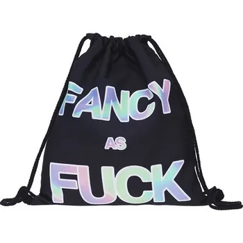 Blingstar Vak na záda Z989 s nápisem FANCY AS FUCK