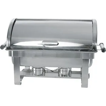 Ohřívač nápojů VERLO | Chafing velikost GN 1/1, roll-top zavírání (Roll-Top chafing GN 1/1)