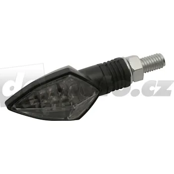 Osvětlení pro motocykl Moto miniblinkr LED diodový ROCK - černý