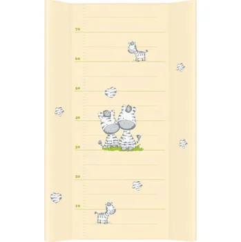 Přebalování Ceba Baby Měkká dvouhranná přebalovací podložka s metrem 50 x 70 cm