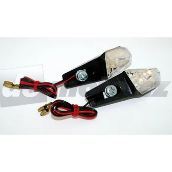 Směrový světlomet Blinkr LED diodový SPEZIAL - černý (pár)