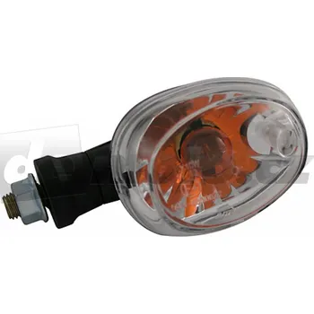 Směrový světlomet Blinkr OVAL - černý (1ks)