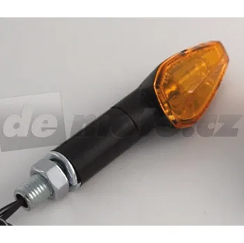 Směrový světlomet Blinkr PEAK - černý - prodloužený (1ks)