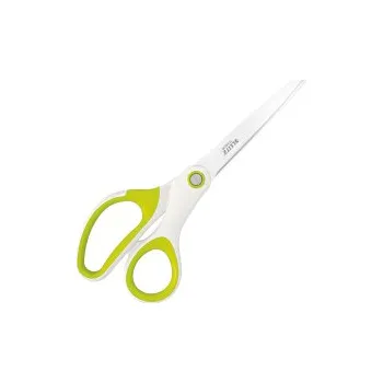 Kancelářské nůžky Nůžky kancelářské Leitz WOW titanové - 20,5 cm / bílo-zelená