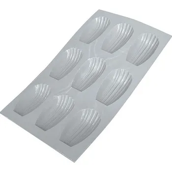 Forma na pečení Profi silikonová forma de Buyer Elastomoule na 9 madeleinek