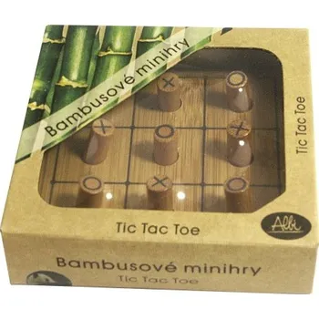 Desková hra Albi Mini bambus Piškvorky