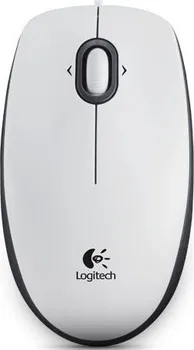 Myš Logitech B100 USB bílá