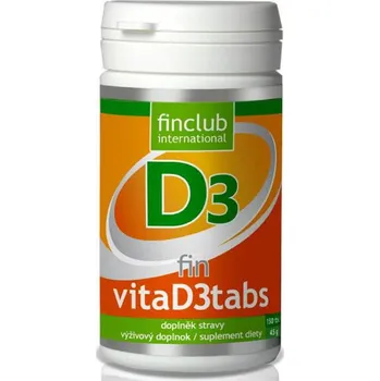Finclub Fin VitaD3tabs 150 tbl.