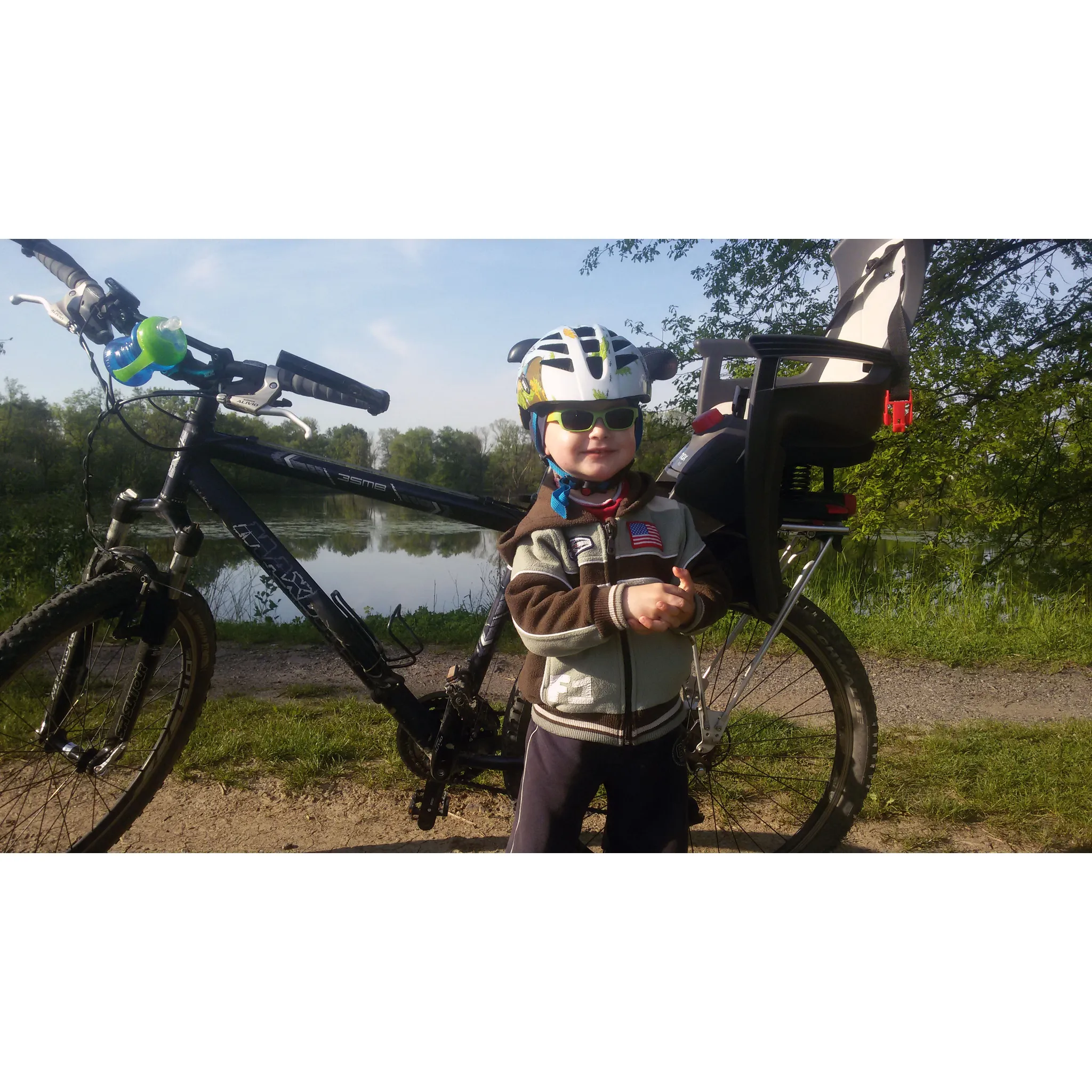 Fotografie 2 - Cyklosedačka Hamax Siesta Plus šedá/červená