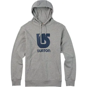 Pánská mikina Mikina Burton Logo vert PO gray heather 