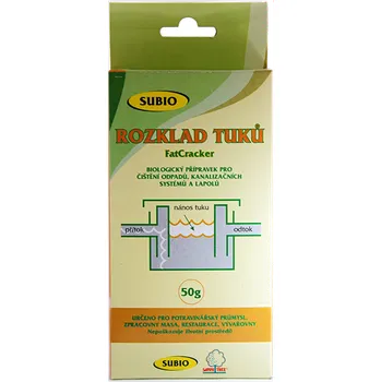 Čistič odpadu Subio Fatcracker Rozklad tuků 50 g