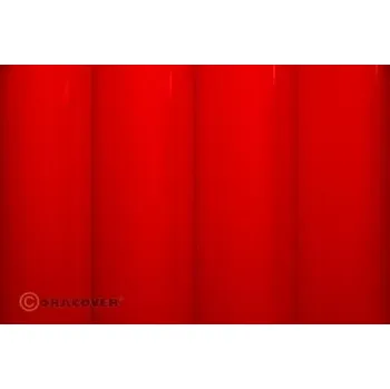 Oracover fluor červená 1m