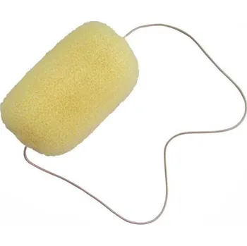 Výplň do drdolu Duko s gumičkou 14 g - světlá, 13 cm (5113)