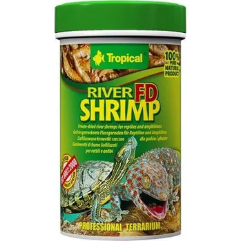 Krmivo pro rybičky TROPICAL River FD Shrimp 250ml