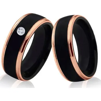 Prsten Snubní prsteny z wolframu R-TU-118