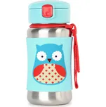 Skip Hop Zoo Láhev na vodu nerez 350 ml