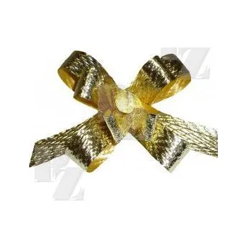 Stuha Stahovací mašle lesklá se vzorem, Stil