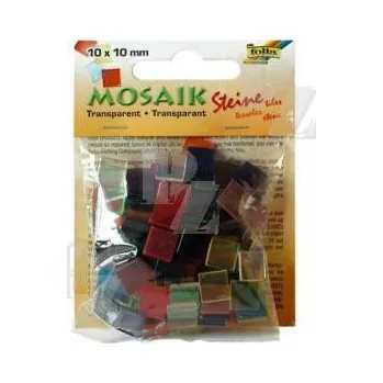 Mozaiková sada Mozaika průhledná mix barev 10x10mm, SMT Creatoys