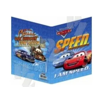 Sešit Holografický obal na sešit A4 Cars sv.modrý, Jiří Models