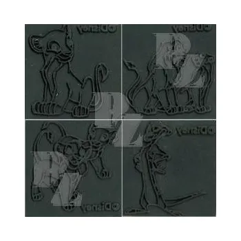 Dětské razítko Dětské razítko dřevěné Lví Král mix 1ks, Jiří Models