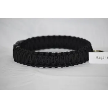Obojek pro psa Obojek paracord - černá