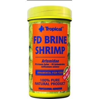 Krmivo pro rybičky TROPICAL Brine Shrimp 150ml lyo
